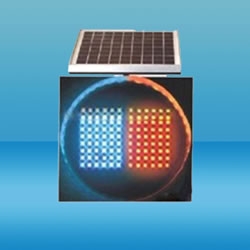 SRBF-300 Solar Strobe Warning Light(Red and Blue)