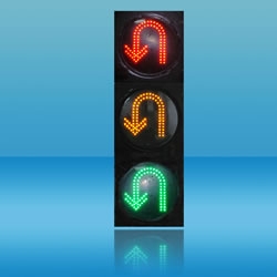 CD300-3-turn LED lane traffic lights