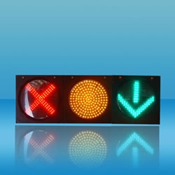 CD400-3 LED车道交通指示灯