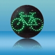 Bicycle lights green light board