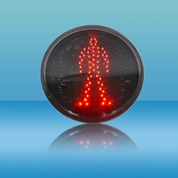 LED Static red  Pedestrian traffic lights set